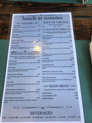 Menu photo 7 Connie's Vista, CA
