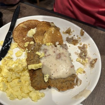 Ole Red - Hubby had already dug in but pancakes were great as well! - American Near Me - Nashville, Tennessee Ole Red - Hubby had already dug in but pancakes were great as well! - American Near Me - Nashville, Tennessee