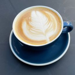 Lavender latte ($5.00)