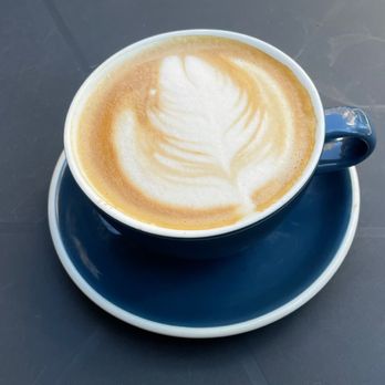 Cafe Myriade - Lavender latte ($5.00) - Coffee & Tea Near Me - Montreal, Quebec