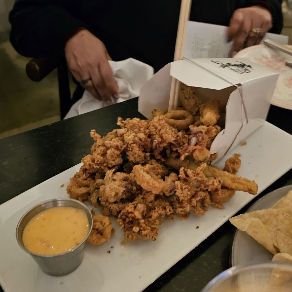 Marfa Texas Kitchen - Calamari Appetizer - New American Near Me - College Station, Texas Marfa Texas Kitchen - Calamari Appetizer - New American Near Me - College Station, Texas