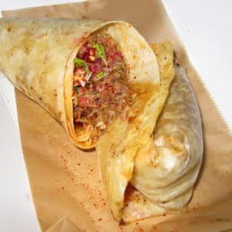 tamarind duck burritos