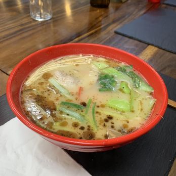 Lucky Cat Ramen - Tonkatsu Ramen 1/5 spice level - Ramen Near Me - Portland, Oregon Lucky Cat Ramen - Tonkatsu Ramen 1/5 spice level - Ramen Near Me - Portland, Oregon