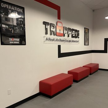 Trapped Escape Room - Spacious lobby - Escape Games Near Me - San Dimas, California Trapped Escape Room - Spacious lobby - Escape Games Near Me - San Dimas, California