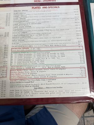 Menu photo 2 Oasis Cafe San Antonio, TX