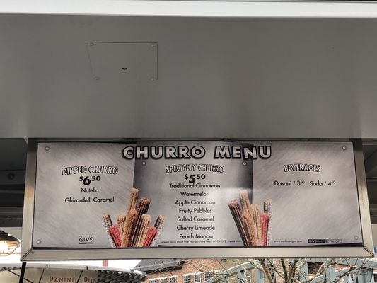 Menu photo 2 Sunshine Churros Lake Buena Vista, FL Menu photo 2 Sunshine Churros Lake Buena Vista, FL