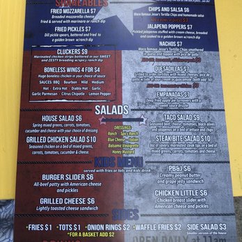 The Backyard Bar Stage and Grill - Menu - American Near Me - Waco, Texas The Backyard Bar Stage and Grill - Menu - American Near Me - Waco, Texas