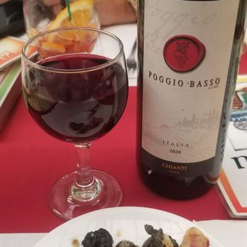 Palermo Italian Restaurant - Poggio DOCG. Well priced and decent red Sangiovese wine from Toscano. - Italian Near Me - Los Angeles, California Palermo Italian Restaurant - Poggio DOCG. Well priced and decent red Sangiovese wine from Toscano. - Italian Near Me - Los Angeles, California