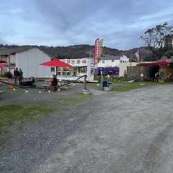 Little Bits - Seating area and food truck