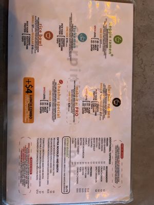 Menu photo 8 Slurpin' Ramen Bar - Costa Mesa Costa Mesa, CA Menu photo 8 Slurpin' Ramen Bar - Costa Mesa Costa Mesa, CA