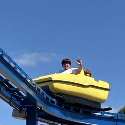 Little Amerricka - Roller coaster that goes around little amaricka