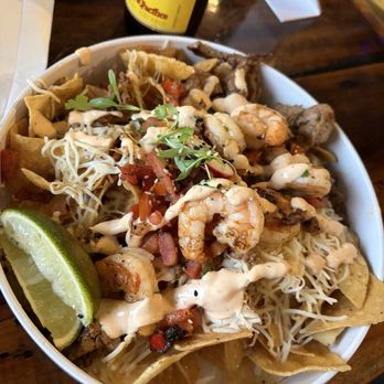 El Viejon Seafood - Surf and turf nachos - Seafood Near Me - Chula Vista, California