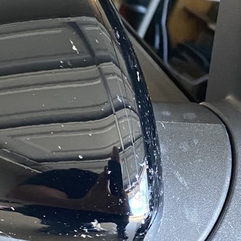 Cobblestone Auto Spa - Bugs on passenger mirror - Car Wash Near Me - Chandler, Arizona