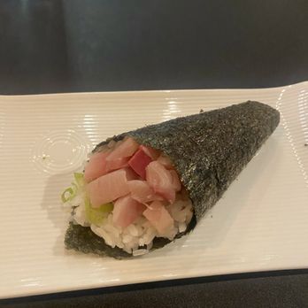 White Tree - Yellowtail hand roll - Japanese Near Me - Fort Collins, Colorado White Tree - Yellowtail hand roll - Japanese Near Me - Fort Collins, Colorado