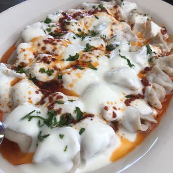 Maya Bistro - TURKISH BEEF DUMPLINGS - Mediterranean Near Me - Arlington, Virginia Maya Bistro - TURKISH BEEF DUMPLINGS - Mediterranean Near Me - Arlington, Virginia