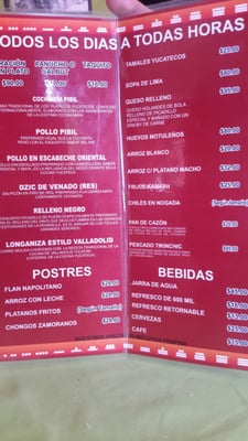 Menu photo 2 Chac-Mool León, GUA