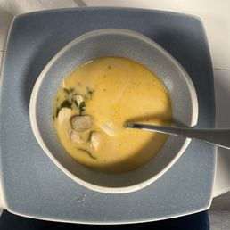 Tom Khar chicken Soup - very good! Tom Khar chicken Soup - very good!