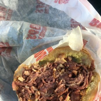 Bobo's Hamburgers - Nice juicy pastrami sandwich...good vibes late rainy day - Burgers Near Me - Pacoima, California