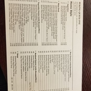 Peking Quick One - Chinese Near Me - Tonawanda, New York