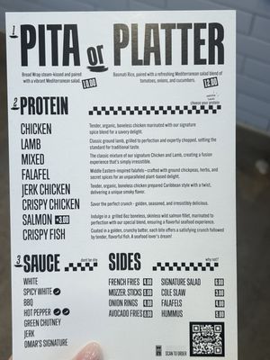 Menu photo 4 Omar's Pitas & Platters Alexandria, VA Menu photo 4 Omar's Pitas & Platters Alexandria, VA