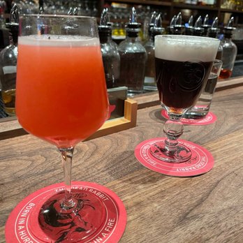The Dead Rabbit - Irish coffee and the mezcal drink - Cocktail Bars Near Me - New York, New York The Dead Rabbit - Irish coffee and the mezcal drink - Cocktail Bars Near Me - New York, New York