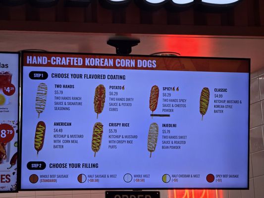 Menu photo 1 Two Hands Corn Dogs - MainPlace Mall Santa Ana, CA Menu photo 1 Two Hands Corn Dogs - MainPlace Mall Santa Ana, CA
