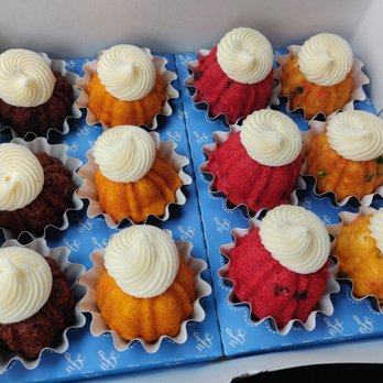Nothing Bundt Cakes - Standard dozen chocolate, lemon, red velvet and funfetti. - Bakeries Near Me - Capitola, California Nothing Bundt Cakes - Standard dozen chocolate, lemon, red velvet and funfetti. - Bakeries Near Me - Capitola, California