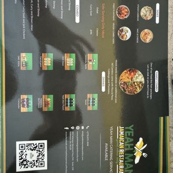 Yeah Man Good Vibes - Menu - Caribbean Near Me - McDonough, Georgia