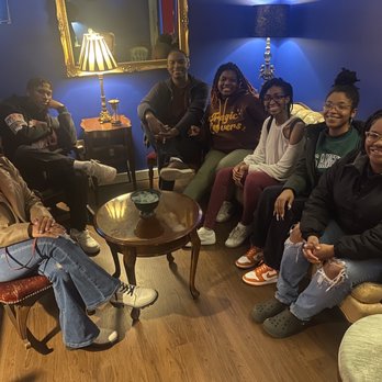 Black Cat Escape Room - Photo of their lobby! - Escape Games Near Me - Virginia Beach, Virginia
