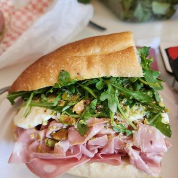 Little G Cafe By Garibaldi's - This is just half of the Mortabella hero. - Specialty Food Near Me - Honolulu, Hawaii Little G Cafe By Garibaldi's - This is just half of the Mortabella hero. - Specialty Food Near Me - Honolulu, Hawaii