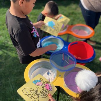 Rainbow Sand Art - Good times with friends. - Event Planning & Services Near Me
