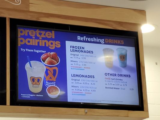 Menu photo 1 Auntie Anne's San Jose, CA Menu photo 1 Auntie Anne's San Jose, CA