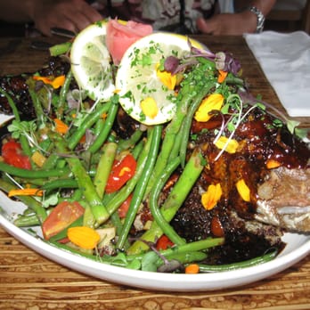 Honu Oceanside - Wok Fried Whole Fish - 2 lb. opakapaka with greens over quinoa - Seafood Near Me - Lahaina, Hawaii Honu Oceanside - Wok Fried Whole Fish - 2 lb. opakapaka with greens over quinoa - Seafood Near Me - Lahaina, Hawaii