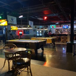 Pool hall and bar