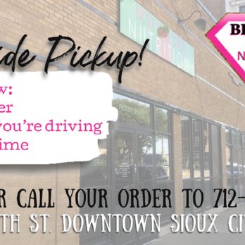 Best Day Ever Nutrition - WE HAVE CURBSIDE PICKUP FOR YOU! Call ahead your order and we will bring it out to you. - Health Markets Near Me - Sioux City, Iowa Best Day Ever Nutrition - WE HAVE CURBSIDE PICKUP FOR YOU! Call ahead your order and we will bring it out to you. - Health Markets Near Me - Sioux City, Iowa
