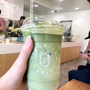Thank You Coffee - Matcha latte - Coffee & Tea Near Me - Anaheim, California Thank You Coffee - Matcha latte - Coffee & Tea Near Me - Anaheim, California