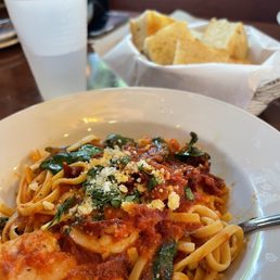 Truffle Shrimp Pasta