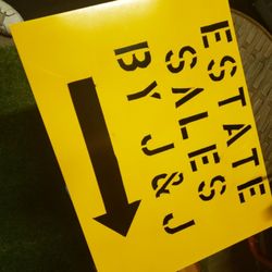 Estate Sales By J and J - Look for our signs!