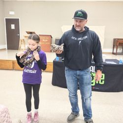 So Cal Jungle Reptile Parties - Josh with SoCal Jungle Reptiles and Autumn