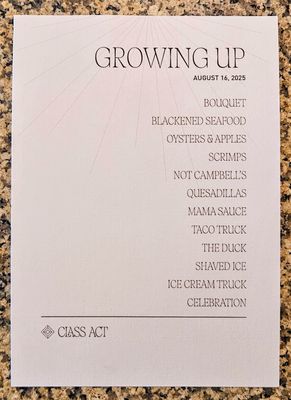 Class Act by null