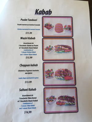 Menu photo 6 Riaz Kabab Laval, QC