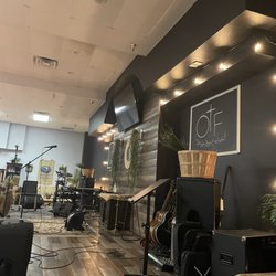 The Bearded Barista - The stage up front