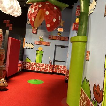 The Fat Putter - Mario! - Mini Golf Near Me - Omaha, Nebraska The Fat Putter - Mario! - Mini Golf Near Me - Omaha, Nebraska