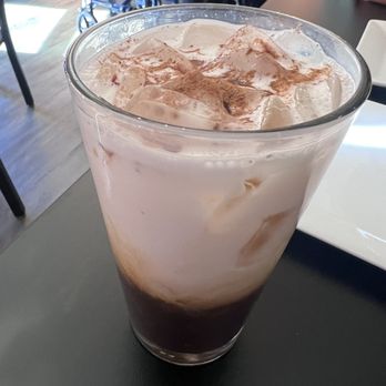 Sweet Basil's Cafe - Iced Tiramisu Latte - New American Near Me - Livingston, New Jersey Sweet Basil's Cafe - Iced Tiramisu Latte - New American Near Me - Livingston, New Jersey