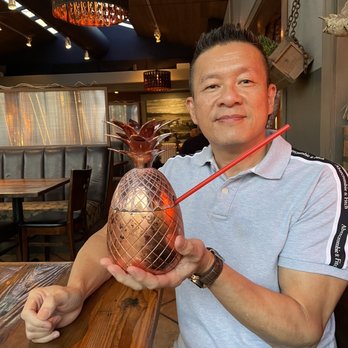 Sur at The Barnyard - Me n my pineapple drink - New American Near Me - Carmel, California Sur at The Barnyard - Me n my pineapple drink - New American Near Me - Carmel, California