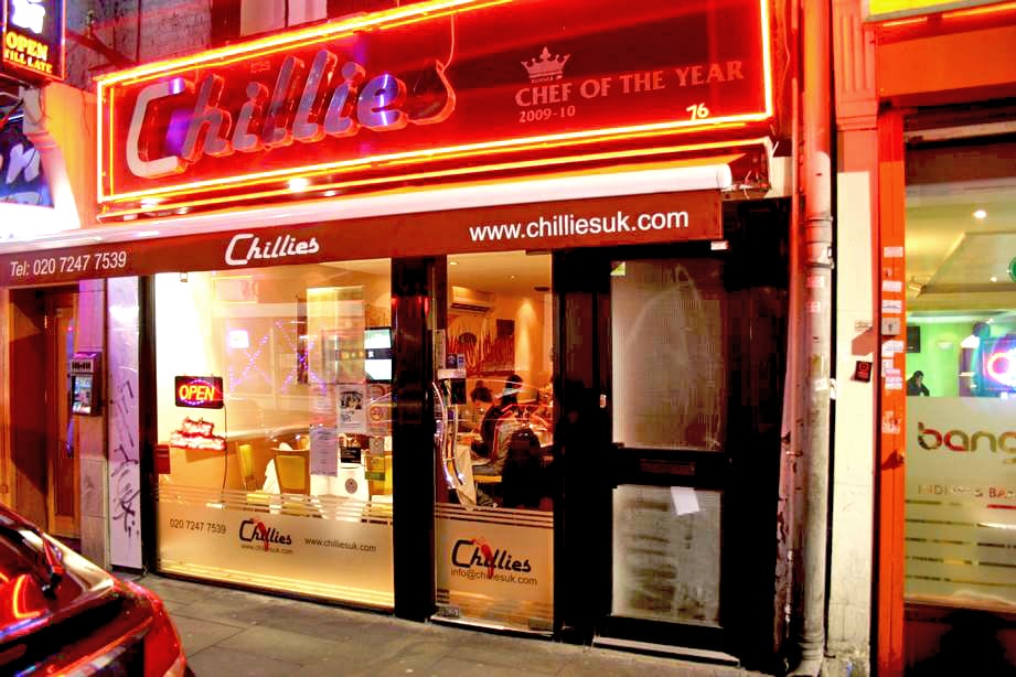 CHILLIES RESTAURANT 15 Reviews 76 Brick Lane, London, United