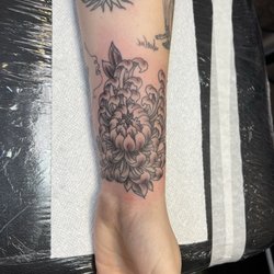 Classic Touch Tattoos - Flower tattoo by Shawn