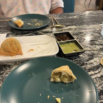 Masala Mantra - Samosas with chutneys - Indian Near Me - Hilton Head Island, South Carolina Masala Mantra - Samosas with chutneys - Indian Near Me - Hilton Head Island, South Carolina