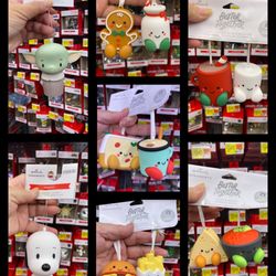 Walmart - Soooo cute better together ornaments in pairs! Had to put the baby Snoopy and yoda?