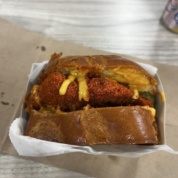 The Bite Club - Spicy Little Clucker Sandwich - Breakfast & Brunch Near Me - Santa Ana, California The Bite Club - Spicy Little Clucker Sandwich - Breakfast & Brunch Near Me - Santa Ana, California